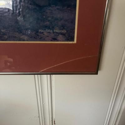 Floor Lamp & Framed Print (LR-MG)