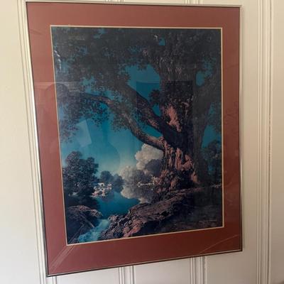 Floor Lamp & Framed Print (LR-MG)