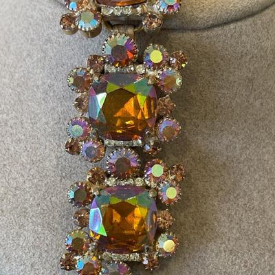 Stunning possible Juliana rhinestone bracelet