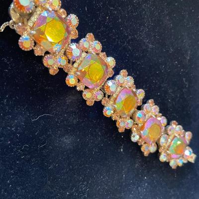 Stunning possible Juliana rhinestone bracelet