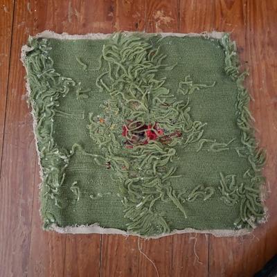 Embroidered Chair, Footstool and More (LR-KD)