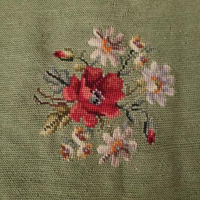 Embroidered Chair, Footstool and More (LR-KD)