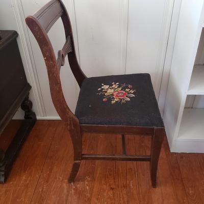 Embroidered Chair, Footstool and More (LR-KD)