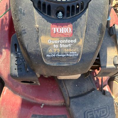 Toro 22” Self Propelled Mower (Y-MG)