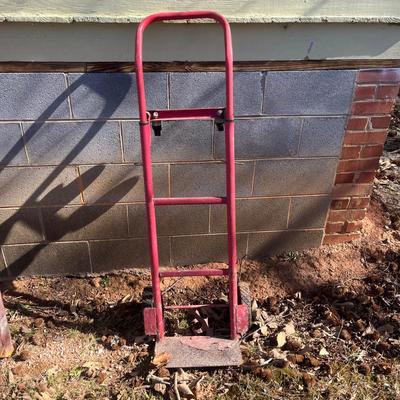 Werner 6’ Ladder, Hand Truck & Plastic Shelving Unit (Y-MG)