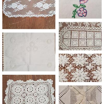 Crochet Linens, Doilies and Bedspread (LR-KD)