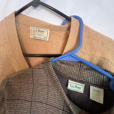 Men’s LL Bean Fleeces, Pants, Cardigan & More- S/M Size (B1-RG)
