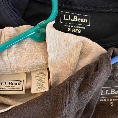 Men’s LL Bean Fleeces, Pants, Cardigan & More- S/M Size (B1-RG)