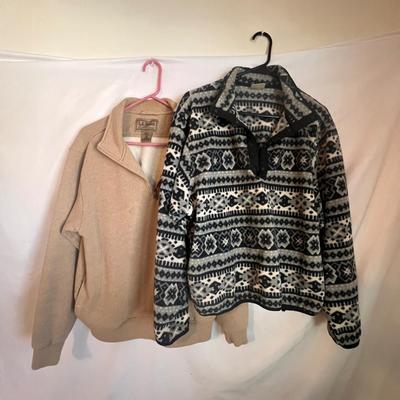 Men’s LL Bean Fleeces, Pants, Cardigan & More- S/M Size (B1-RG)