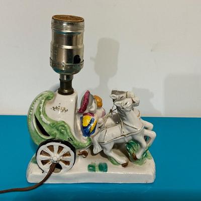 Vintage Schor Parcraft Porcelain Night Light