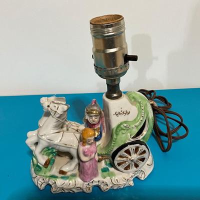 Vintage Schor Parcraft Porcelain Night Light