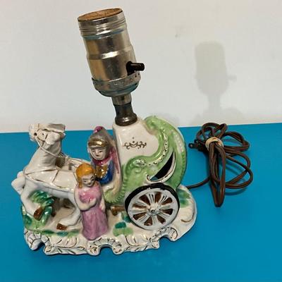 Vintage Schor Parcraft Porcelain Night Light