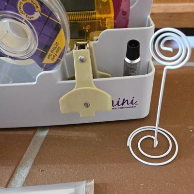 Desk Caddy with Office Supplies