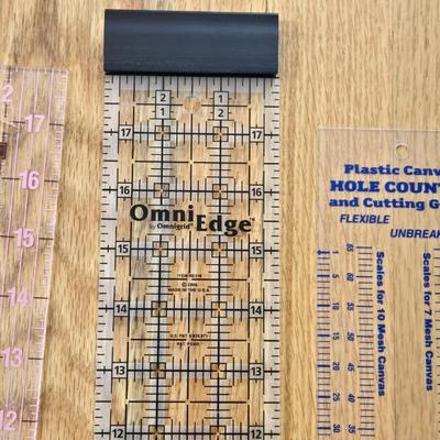 Sewing & Art Rulers Lot