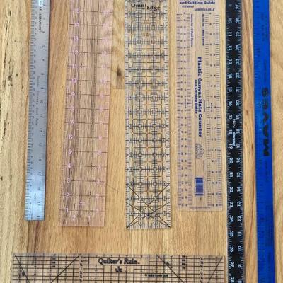 Sewing & Art Rulers Lot