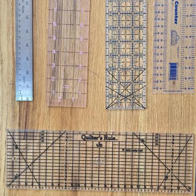 Sewing & Art Rulers Lot
