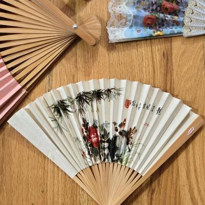 Fans Lot - 2 large, 1 Spanish, 1 Asian