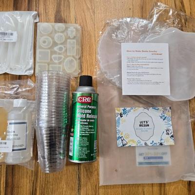 New Resin Molds, Spray, Cups, Epoxy Resin & Hardener
