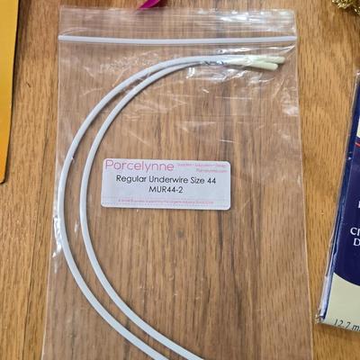 Sewing Lot- Zippers, Piping, Ribbon, Shirt Lights & More