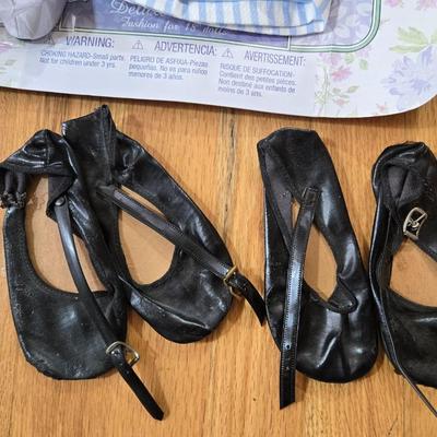 Vintage Doll, Shoes, and New Outfit