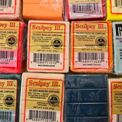 New Sculpty Clay Lot #1