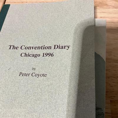 Vintage books, signed 1996 Democratic Convention, others date back to 1933