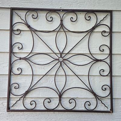 Indoor or Outdoor Metal Wall Deco