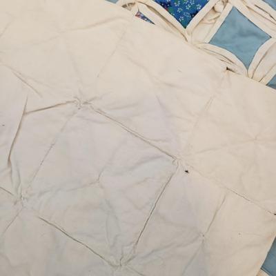 Six Vintage Handmade Quilts (B1-KD)