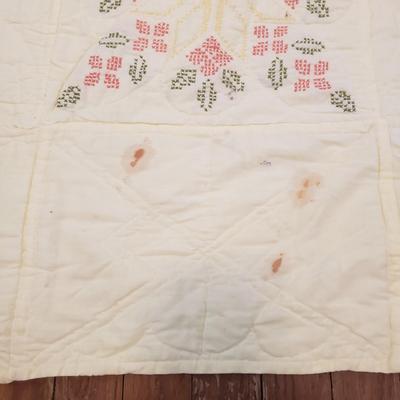 Six Vintage Handmade Quilts (B1-KD)