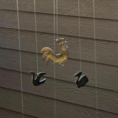 Vintage Brass Wind Chime