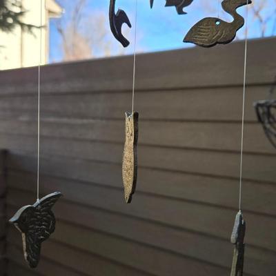 Vintage Brass Wind Chime