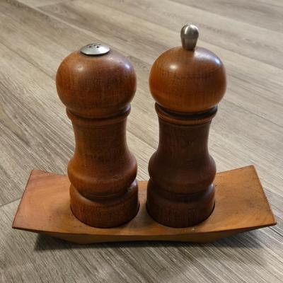 Mid Century Modern Verity Southall Pepper Grinder & Salt Shaker