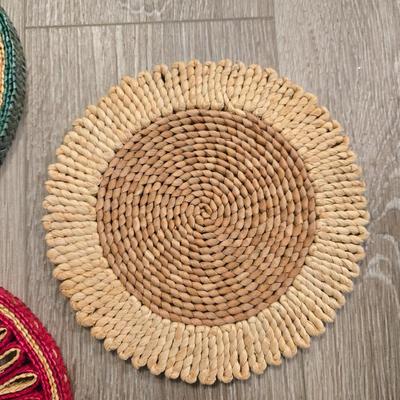 Vintage Woven Trivets