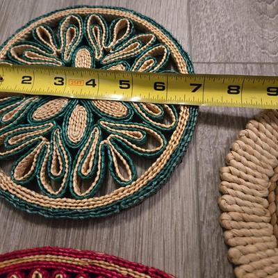 Vintage Woven Trivets
