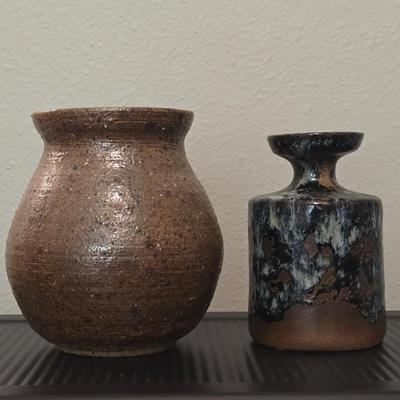 (2) Pottery Vessels