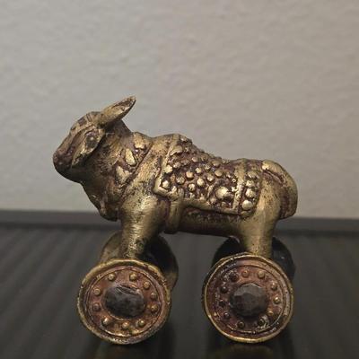 Antique Brass Child's Toy