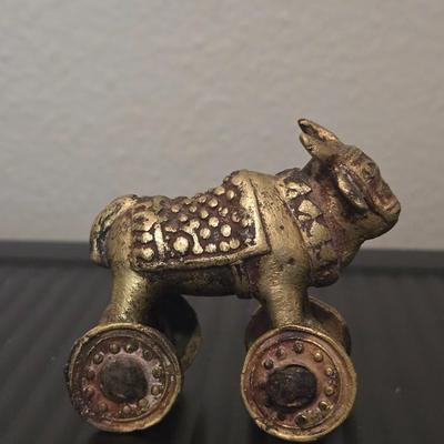 Antique Brass Child's Toy