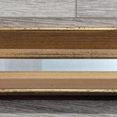 Vintage Gold Gilt Small Mirror