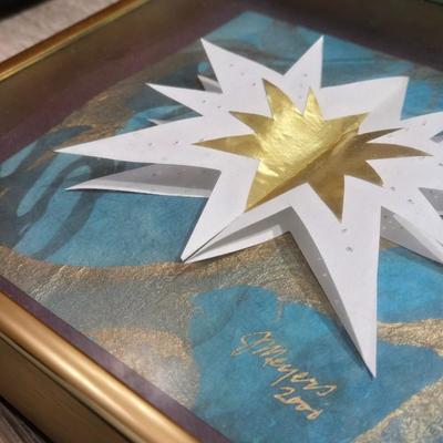 Judy Meyers Paper Cut 3D Framed Artwork