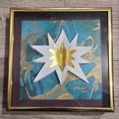 Judy Meyers Paper Cut 3D Framed Artwork