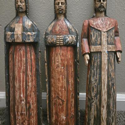 (3) Resin Wise Men