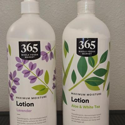 (2) Large Bottles of World Market Lotions