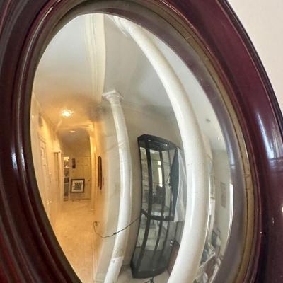 Butler’s Mirror in Wood Frame
