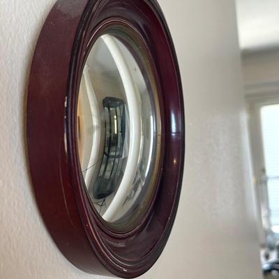 Butler’s Mirror in Wood Frame