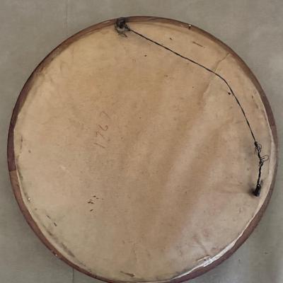 Butler’s Mirror in Wood Frame