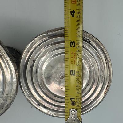 Sterling Weighted Candle Holders