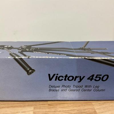Velbon Victory 450 Deluxe Photo Tripod With Leg