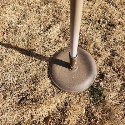 Patio Table Umbrella w Stand