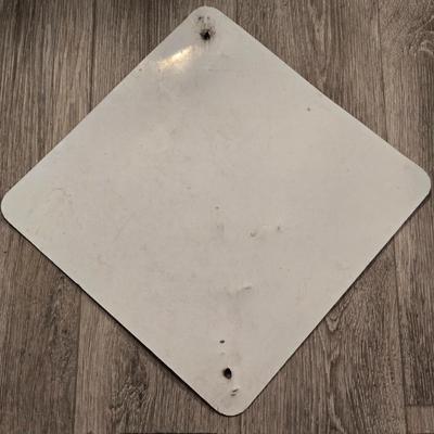 Vinrage Metal Children At Play Sign