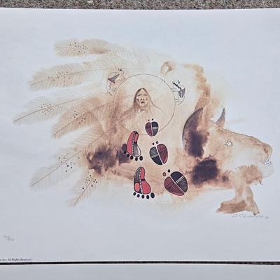 (4) Charles Lavato Double Signed & #ed Prints